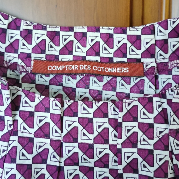 Comptoir Des Cotonniers print Camisole Tops - Picture 3 of 7
